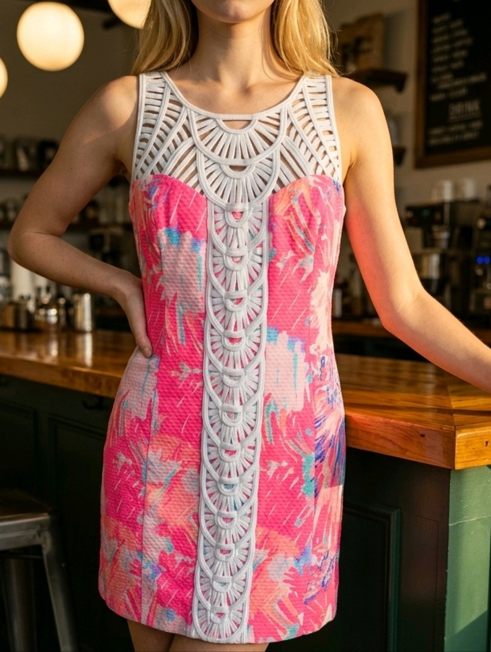 Lilly Pulitzer Tana shift dress " Never Been Betta" size 6